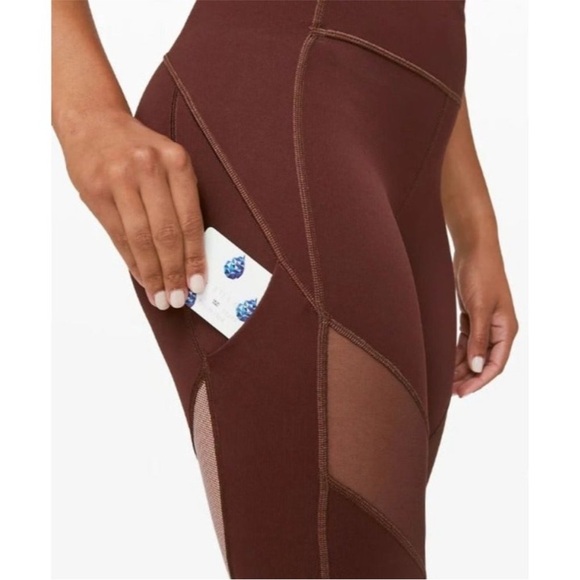 LULULEMON Barry’s Midnight Maroon Leggings - Picture 6 of 11